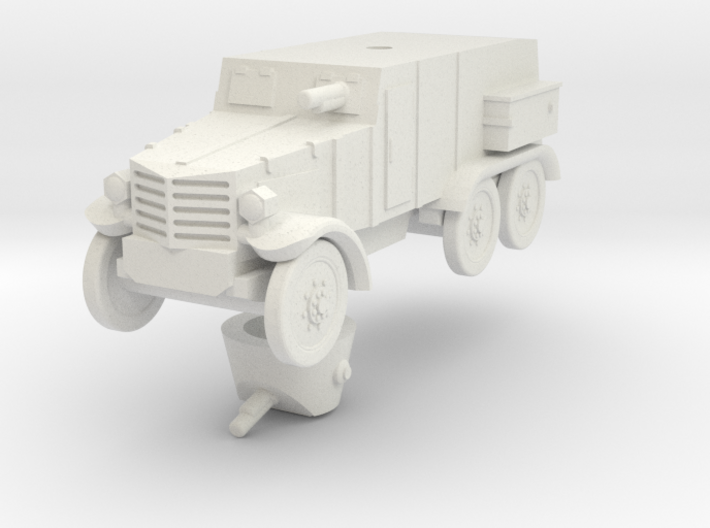 1/100 (15mm) Type 92 Chiyoda armored car 3d printed