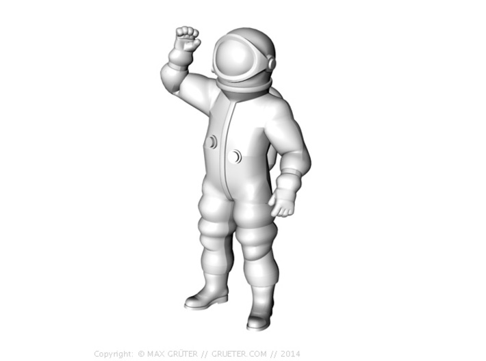 Generic Astronauts Set / 1:72 3d printed Salut position