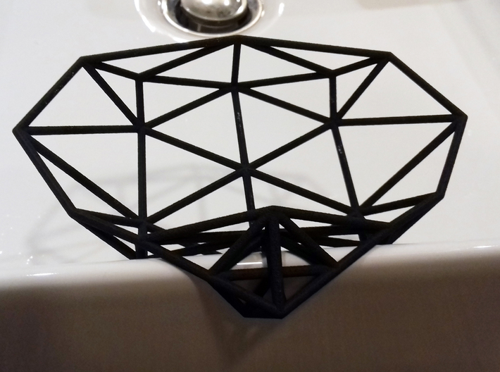 Soap dish Triangul-it 3d printed 