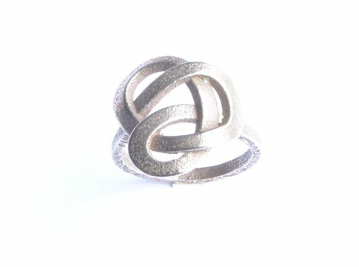 Infinity Love Ring 3d printed Celtic ring