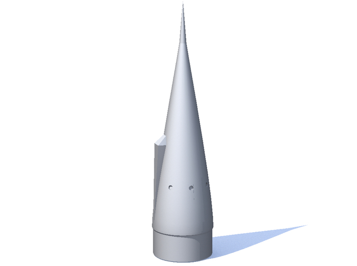 Disney Moonliner Nose Cone for BT-60 3d printed