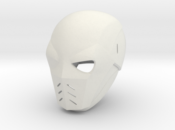 Deathstroke Arrow: Season 2 helmet with jaw piece 3d printed