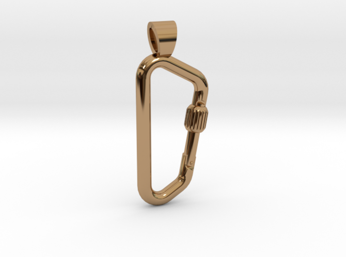 Carabiner [pendant] 3d printed