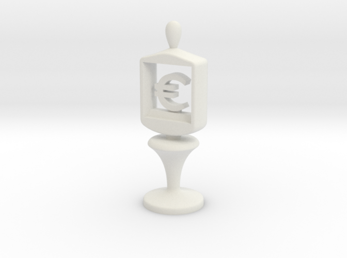 Currency symbol figurine,Euro 3d printed