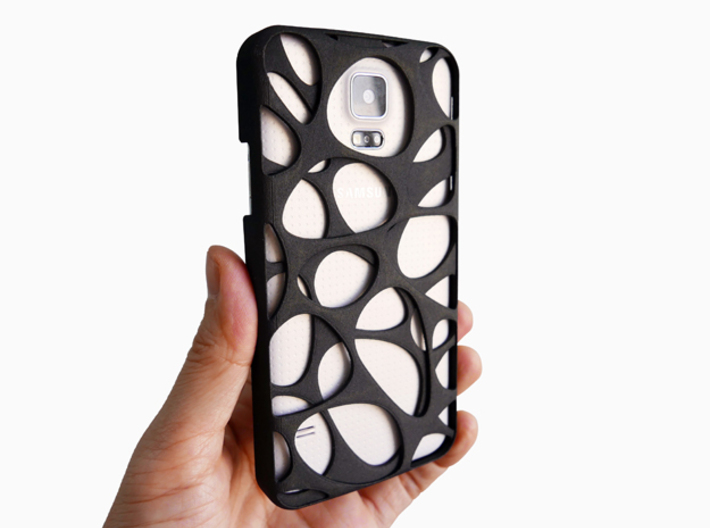 Samsung Galaxy S5 Case_Voronoi 3d printed 