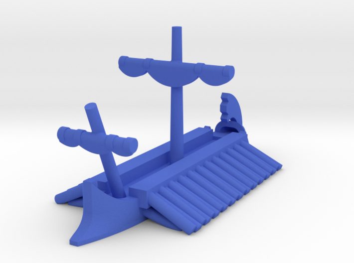 Athenian Trireme Stowed Sail Game Pieces 3d printed