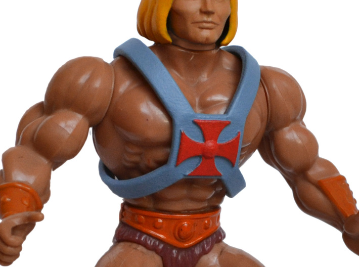 He-Man Harness VINTAGE/Origins 3d printed