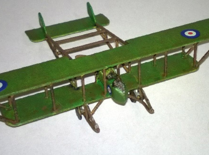 Maurice Farman MF.11 &quot;Shorthorn&quot; (various scales) 3d printed Paint job and photo courtesy &quot;The Grumbling Grognard&quot;