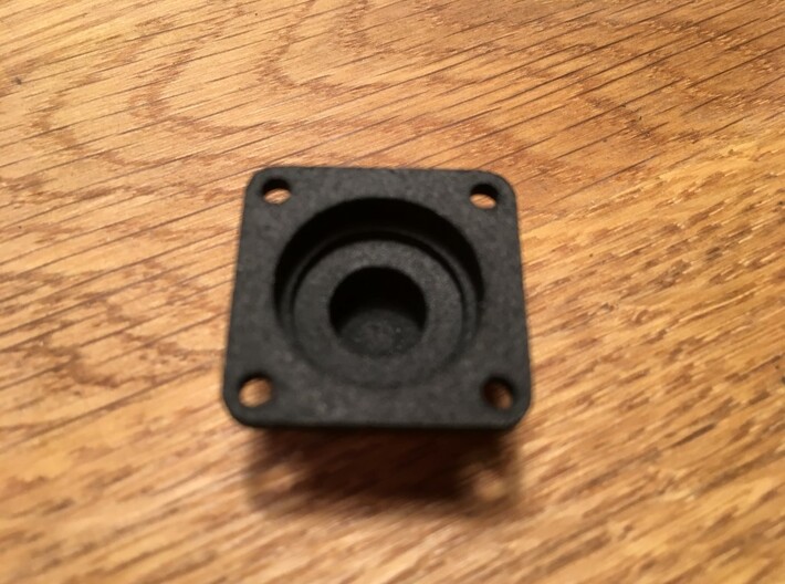 Pocketed bearing housing for vintage Schumachers 3d printed 