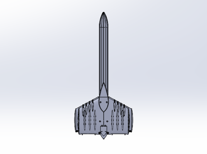 Last Exile. Turan Battleship 3d printed 