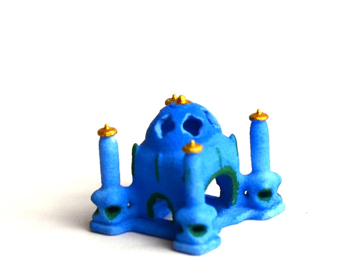 The Temple of Iguanian Water-Gods 3d printed 