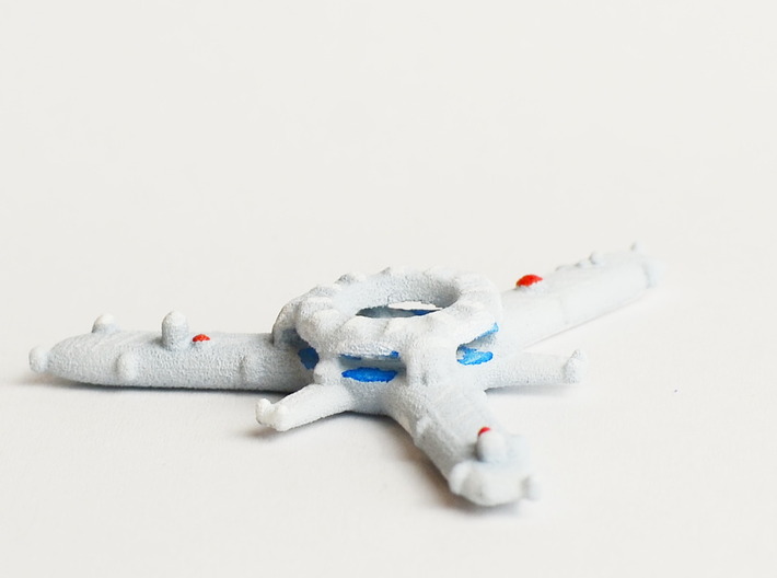 The deep space station of the Human Space Confeder 3d printed 