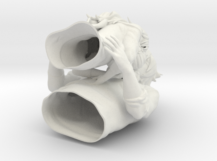 yuunoa prototype hollow figure 3d printed