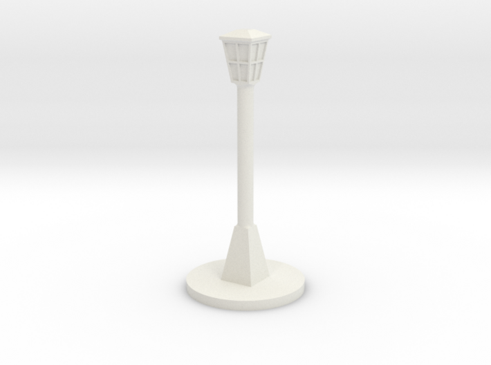 Lamp post 3d printed