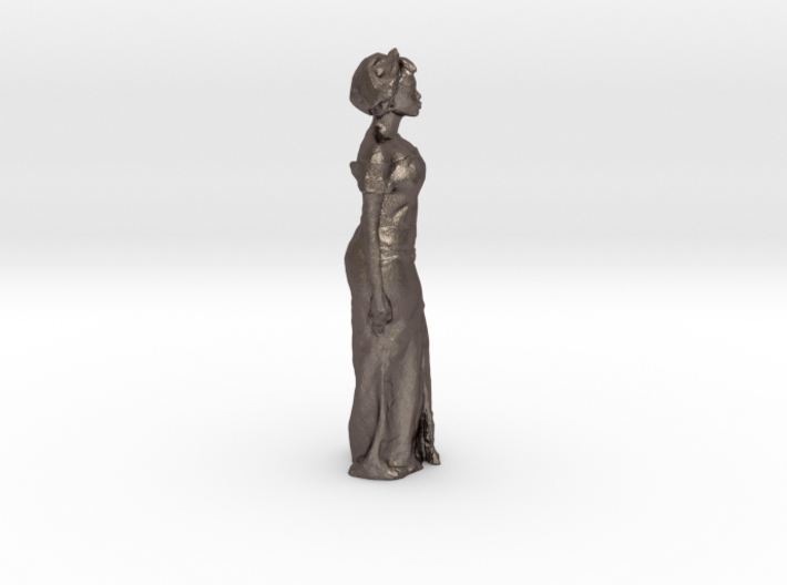 African Woman Necklace / room decoration 3d printed