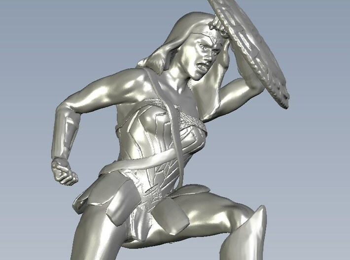 1/24 scale Wonder Woman superheroine figure 3d printed 