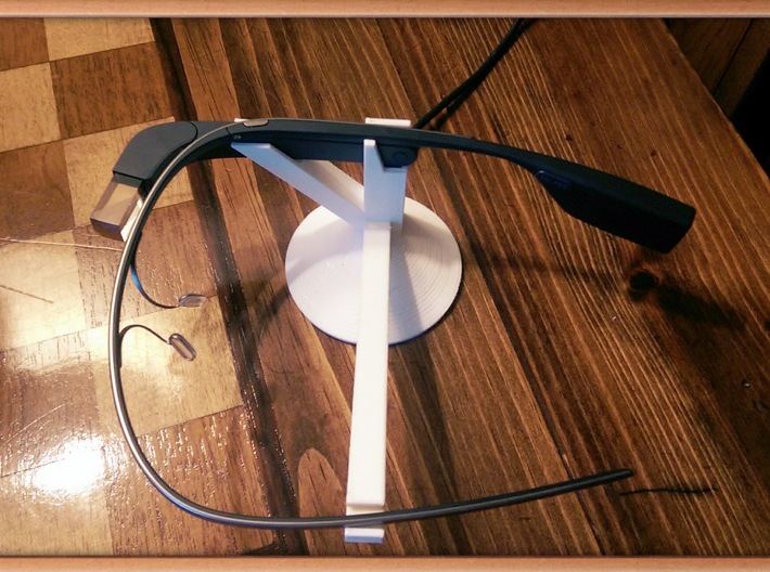 Google Glass Charging Stand 3d printed Add a caption...