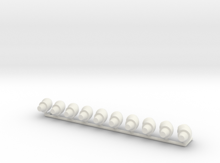 ø4.8mm 3/16&quot; Pipe Fittings 45° 10pc 3d printed