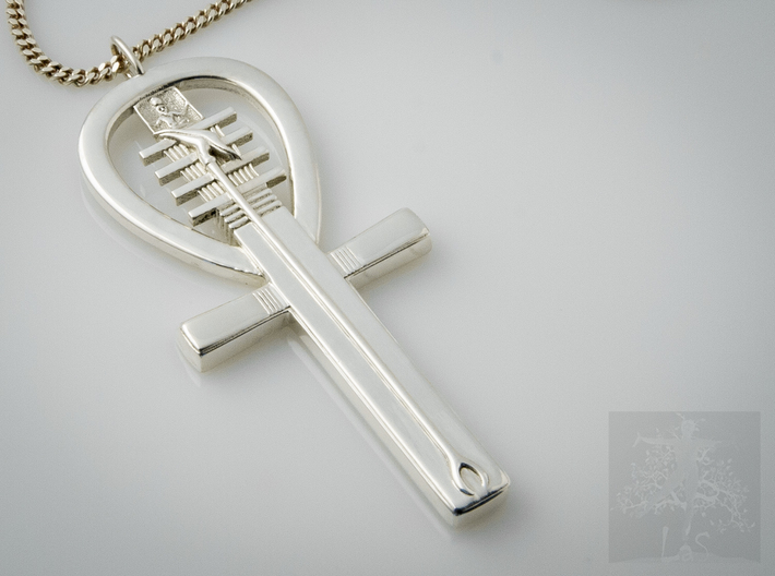 Egyptian Ankh a Replica of an ancient symbol of li 3d printed