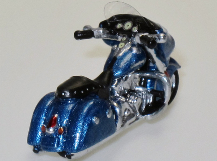Indian Chieftain 2015 1:87 HO 3d printed