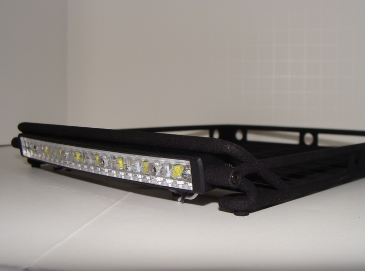 Roof Rack w/ light bar mount 3d printed 