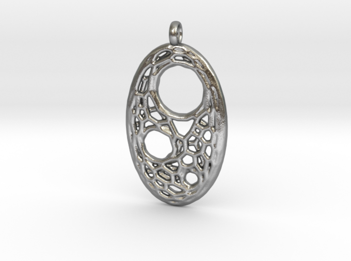 Oval Pendant 5 3d printed