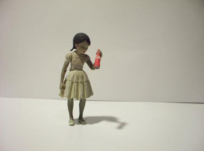 Miniature Soda Bottle 3d printed 