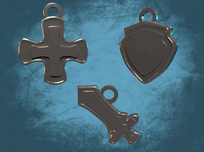 DPS Role Charm 3d printed 