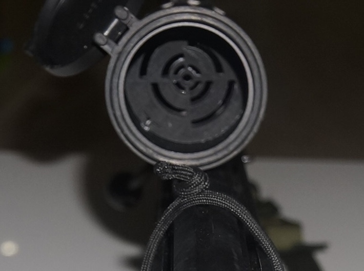 KillFlash (for Airsoft only, 12.5 mm thick lens pr 3d printed Installed protector