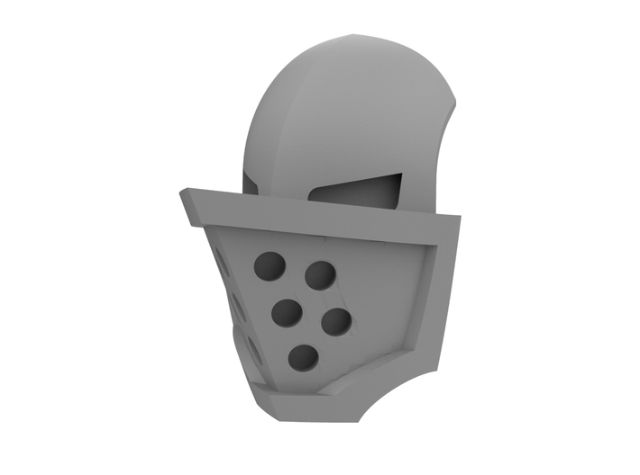 Mini Knight - Prow Mask 3d printed 