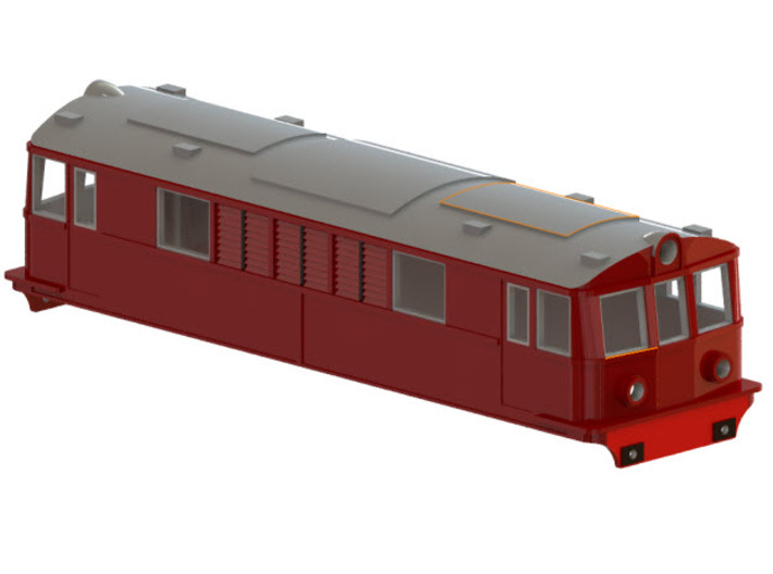 Swedish BJ/GDJ/SJ electric locomotive type O/Bk -  3d printed CAD-model
