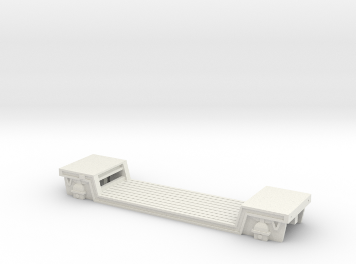00 Scale GWR Loriot Y Machinery Wagon 3d printed