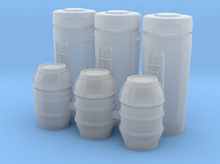 1:78 SW Cargo Cylinders 3d printed