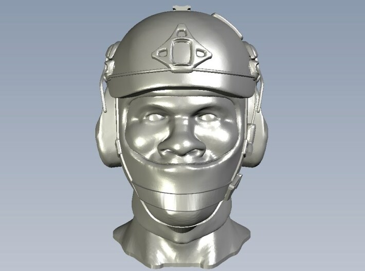 1/50 scale SOCOM operator E helmet &amp; heads x 15 3d printed