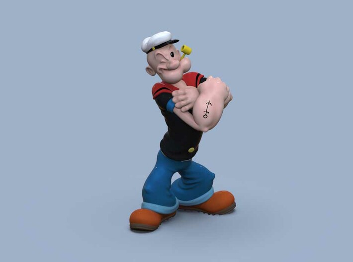 Popeye   3d printed 