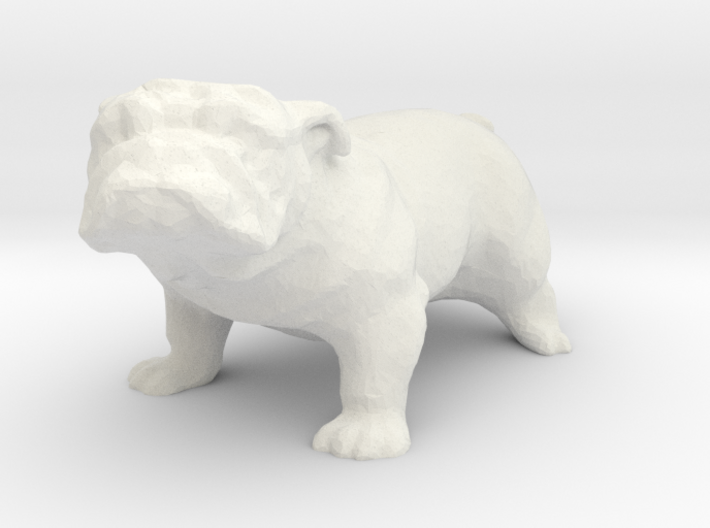 G scale bulldog H 3d printed This is a render not a picture