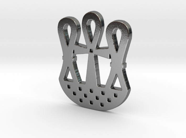 "All Protection and Life", pendant size 3d printed 