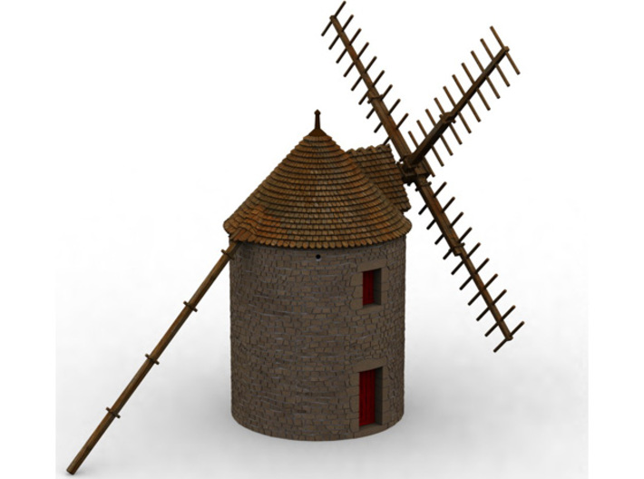 HOmill01 - Windmill 3d printed 
