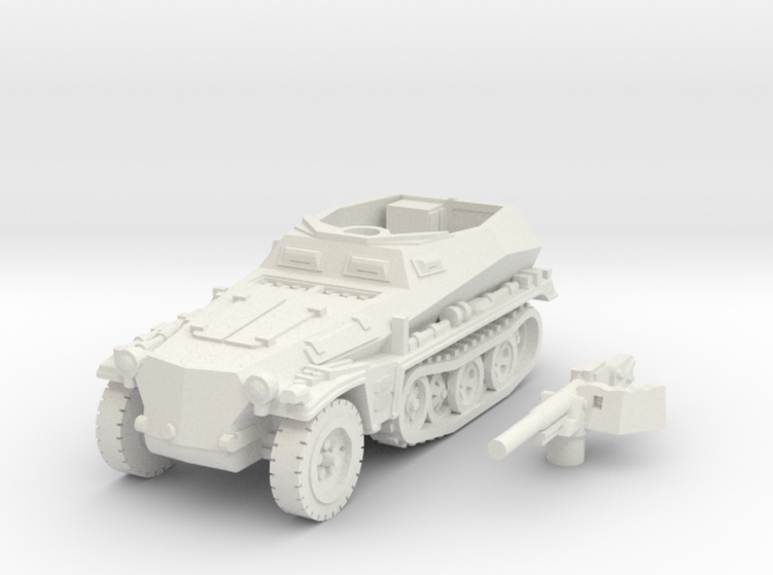sdkfz 250 A10 (mid) scale 1/100 3d printed