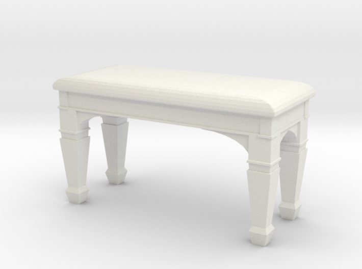 1:48 Piano Bench 3d printed