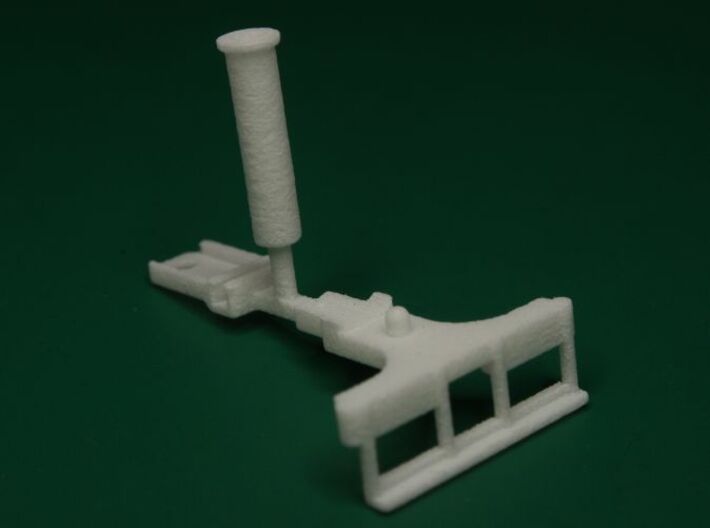 Parts to convert F&C loco to 2-4-0 [set A] 3d printed This is how they arrive, they need separating