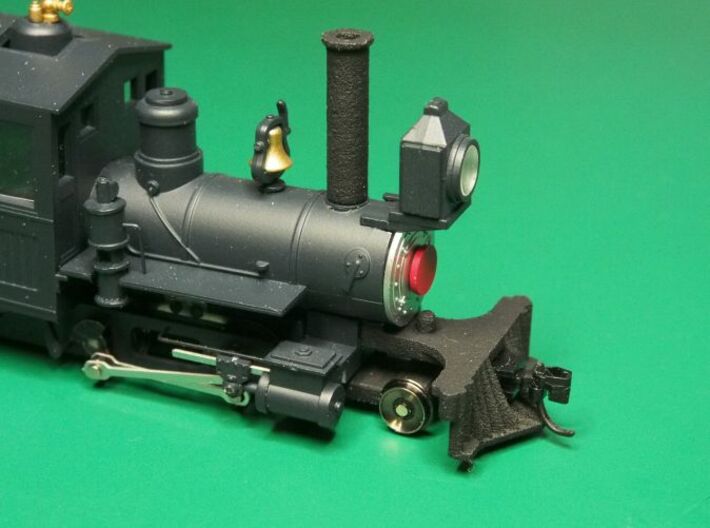 Parts to convert F&C loco to 2-4-0 [set B] 3d printed Painted and fitted to the loco