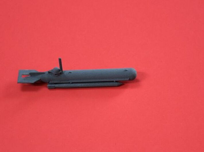 1/144 Molch German mini submarine 3d printed