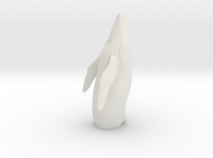O Scale Leaping Humpback Whale H 3d printed This is a render not a picture