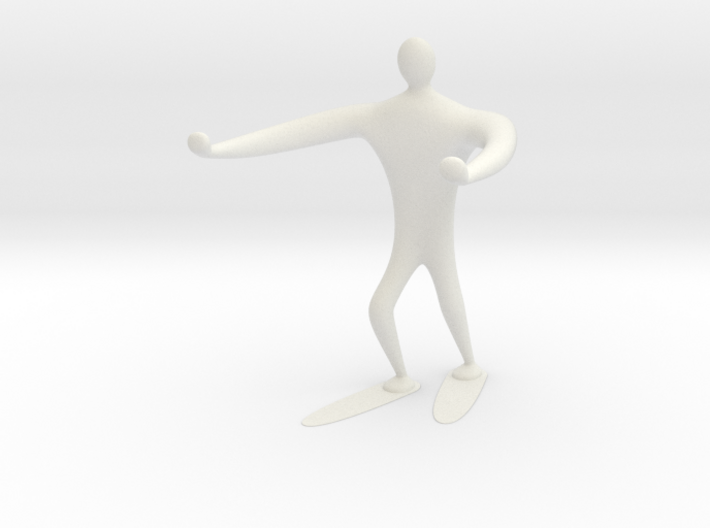 Blind walk statue 3d printed
