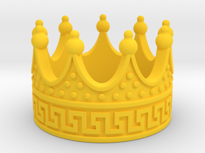 MAGNIFICENT CROWN RING -50% OFF 3d printed