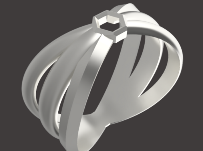 Friendship Ring 3d printed