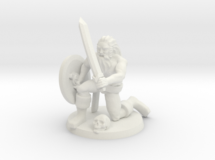 Leif the Viking 3d printed
