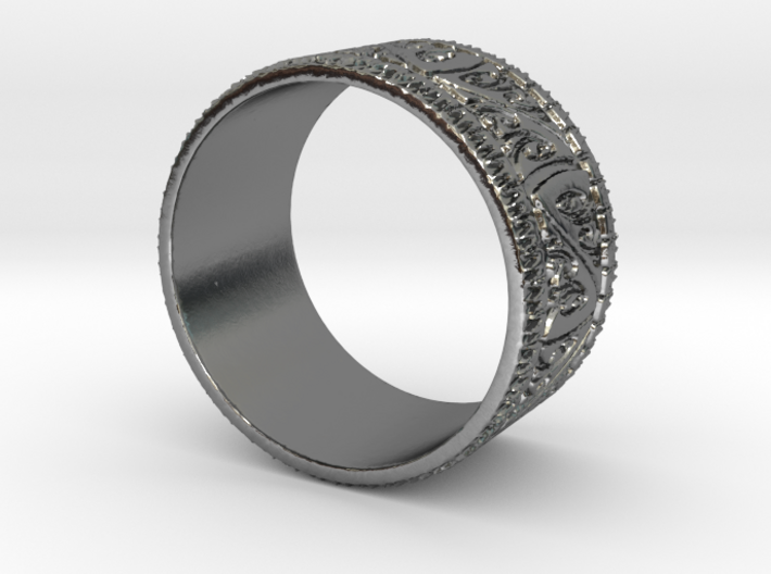 My Awesome Ring Design Ring Size 6.75 3d printed