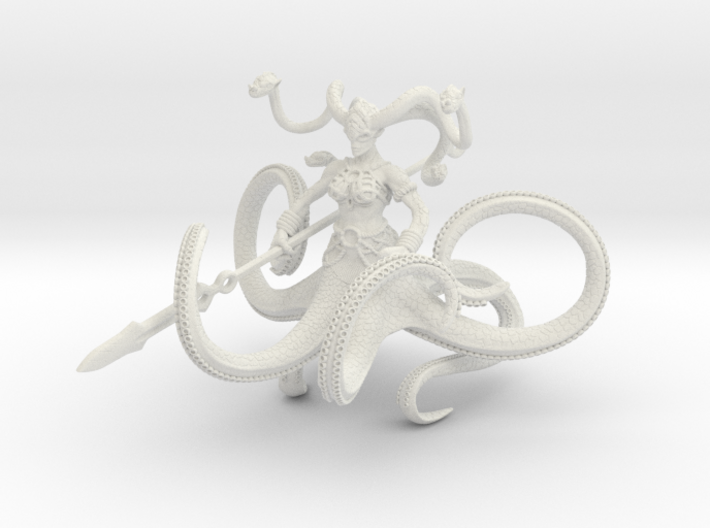 The Queen of the Sea 3d printed 